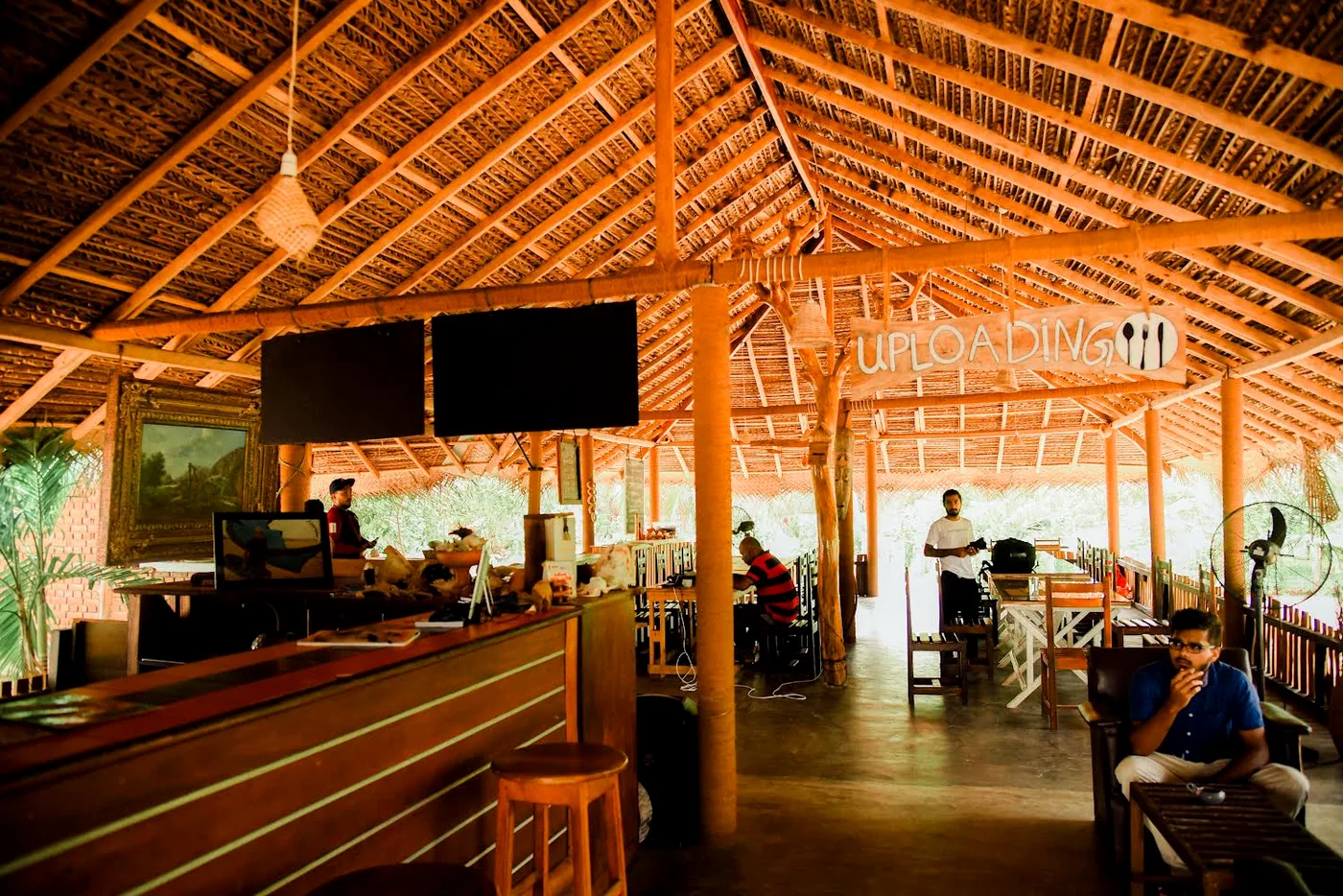 Valampuri restaurant and bar interior