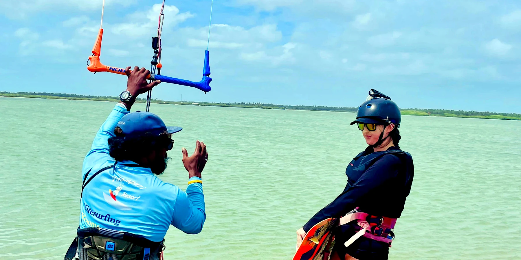 Duotone kite rental gear for the Independent Rider Stay package