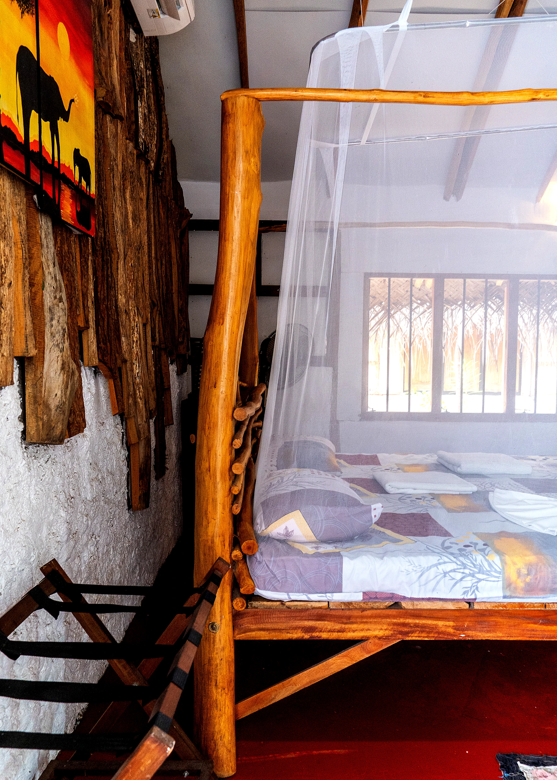 Valampuri Garden Eco Chalet private veranda