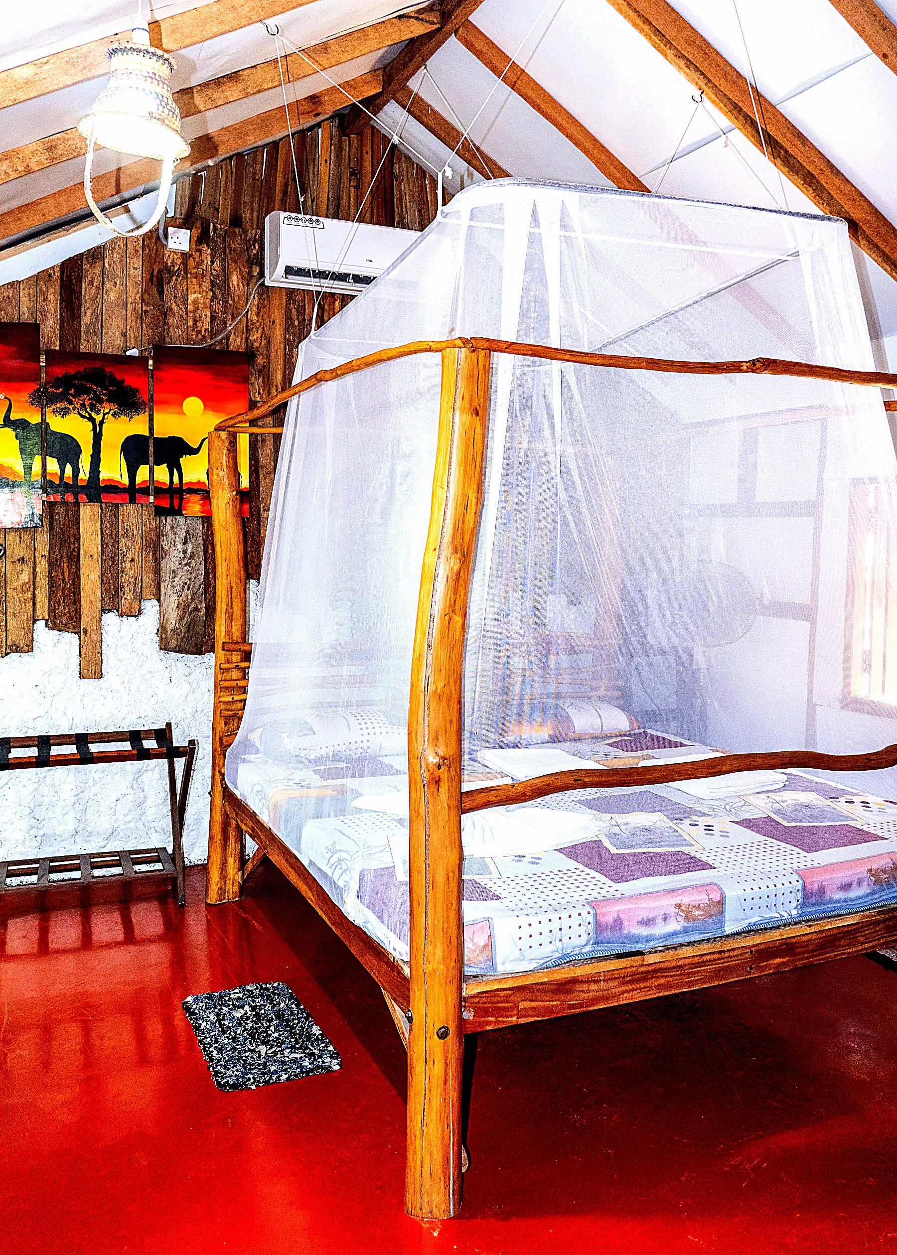 Valampuri Garden Eco Chalet relaxing interior