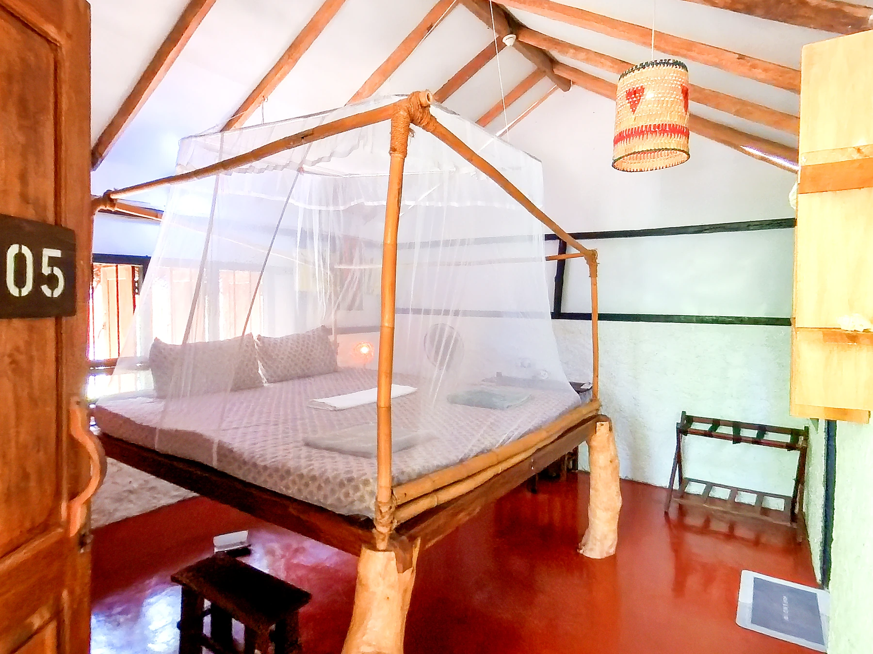 Valampuri Garden Eco Chalet lounge area
