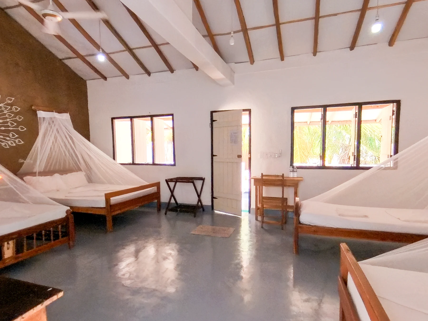 Garden Family Suite wide room layout